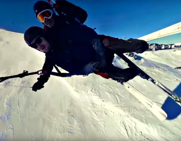 Ed Miller, head of visuals at immersiv.ly, took a 360-degree video rig to the slopes, and to the air, over Val Thorens, in the French Alps. Join him at the heart of the action as he glides by ski and through the air